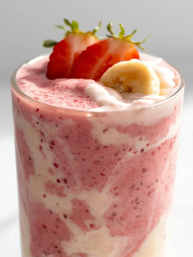 Strawberry Banana Yogurt Smoothie