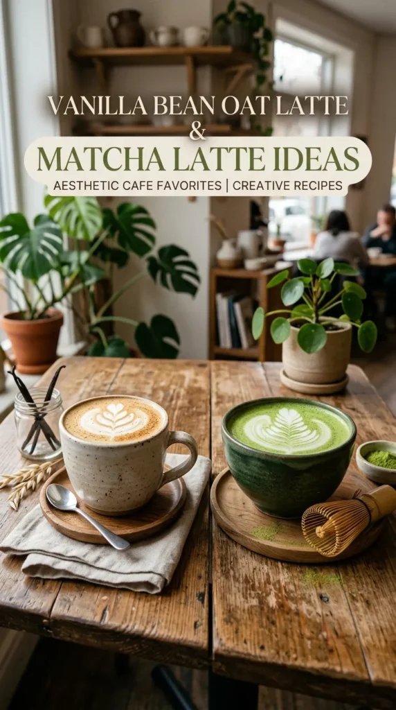 3  Vanilla Bean Oat Latte