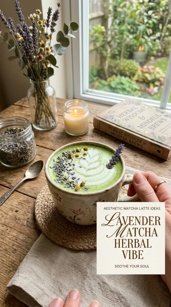 5  Lavender Matcha Herbal Vibe