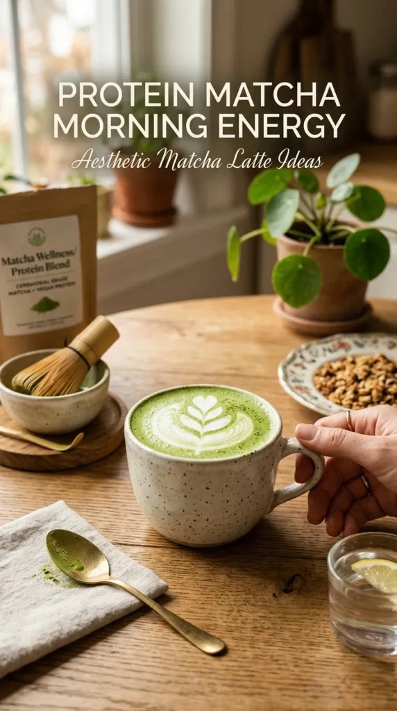 8  Protein Matcha Morning Energy