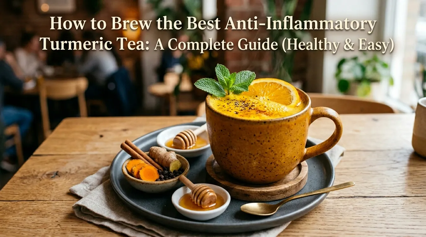 How to Brew the Best Anti-Inflammatory Turmeric Tea: A Complete Guide (Healthy & Easy)