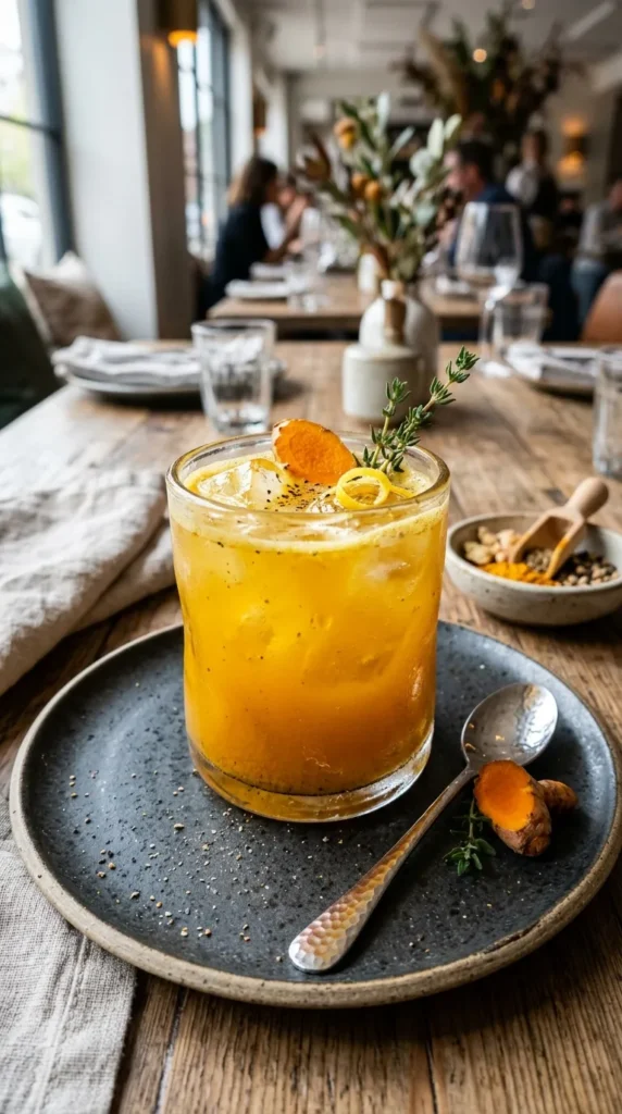 Apple Cider Vinegar Turmeric Tonic Gut Health