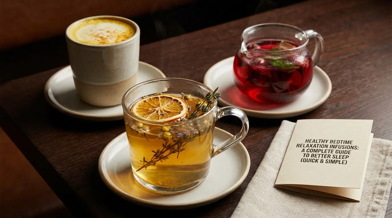Healthy Bedtime Relaxation Infusions: A Complete Guide to Better Sleep (Quick & Simple)