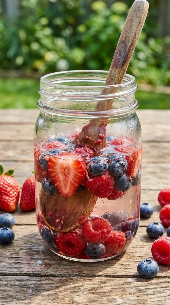 Berry Antioxidant Blast Fruit Infused Water