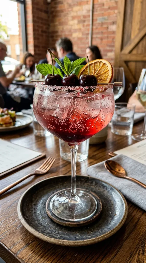 Cherry Bomb Spritz Sweet Fizzy