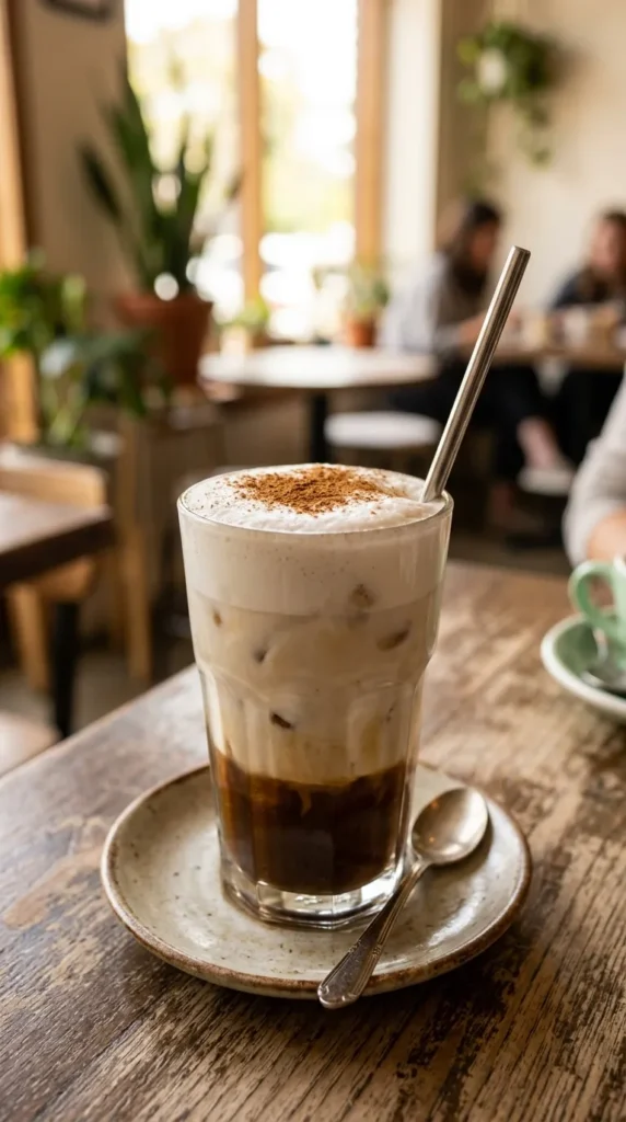 Creamy Iced Cashew Latte