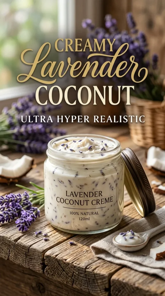 Creamy Lavender Coconut