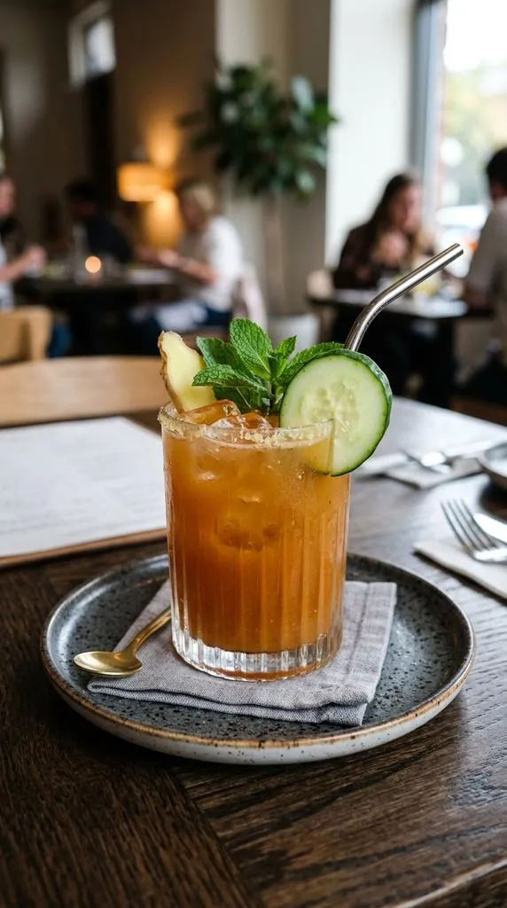 Cucumber Cooler Orange Ginger Juice