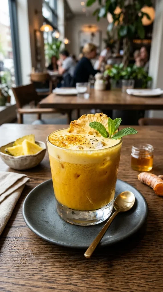 Golden Milks Cousin Tropical Turmeric Pineapple Juice