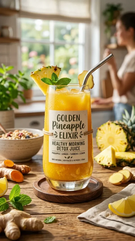 Golden Pineapple Elixir