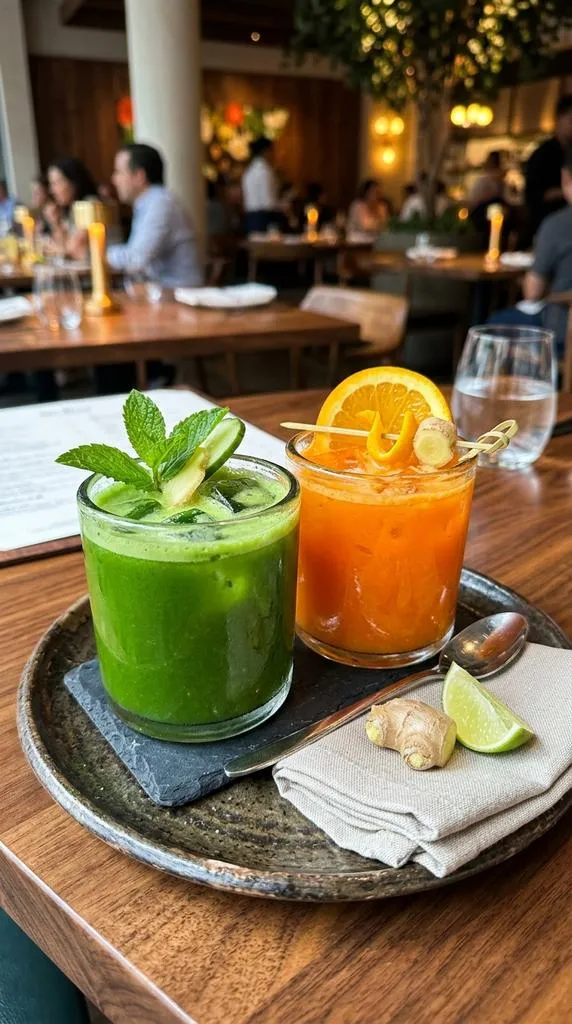 Green Detox Orange Ginger Juice