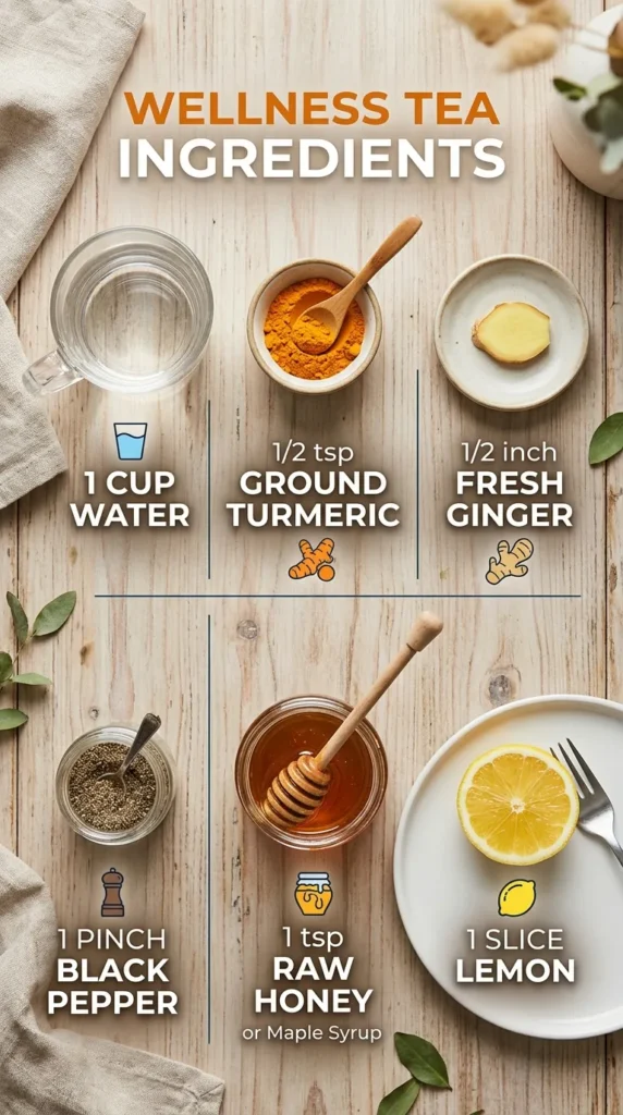 Anti-Inflammatory Turmeric Tea