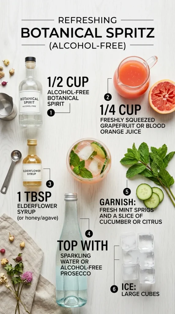 Non-Alcoholic Spring Spritz