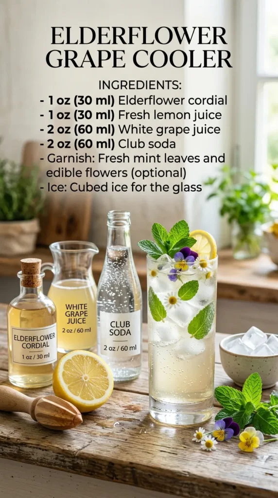 Ingredients Spring Aesthetic Cocktails