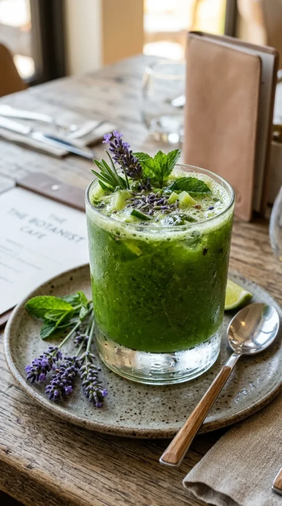 Lavender Green Juice
