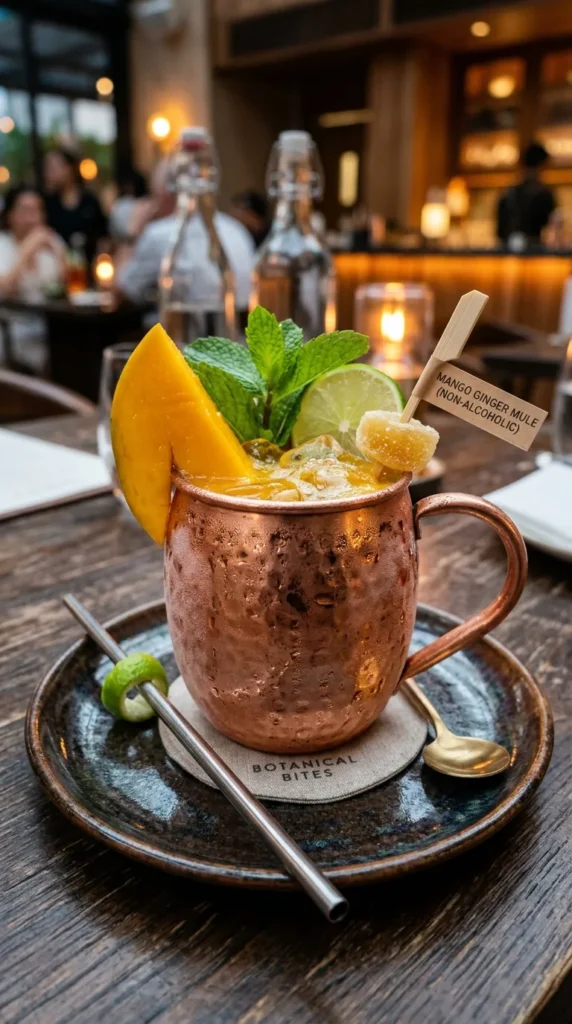 Mango Ginger Mule Non Alcoholic