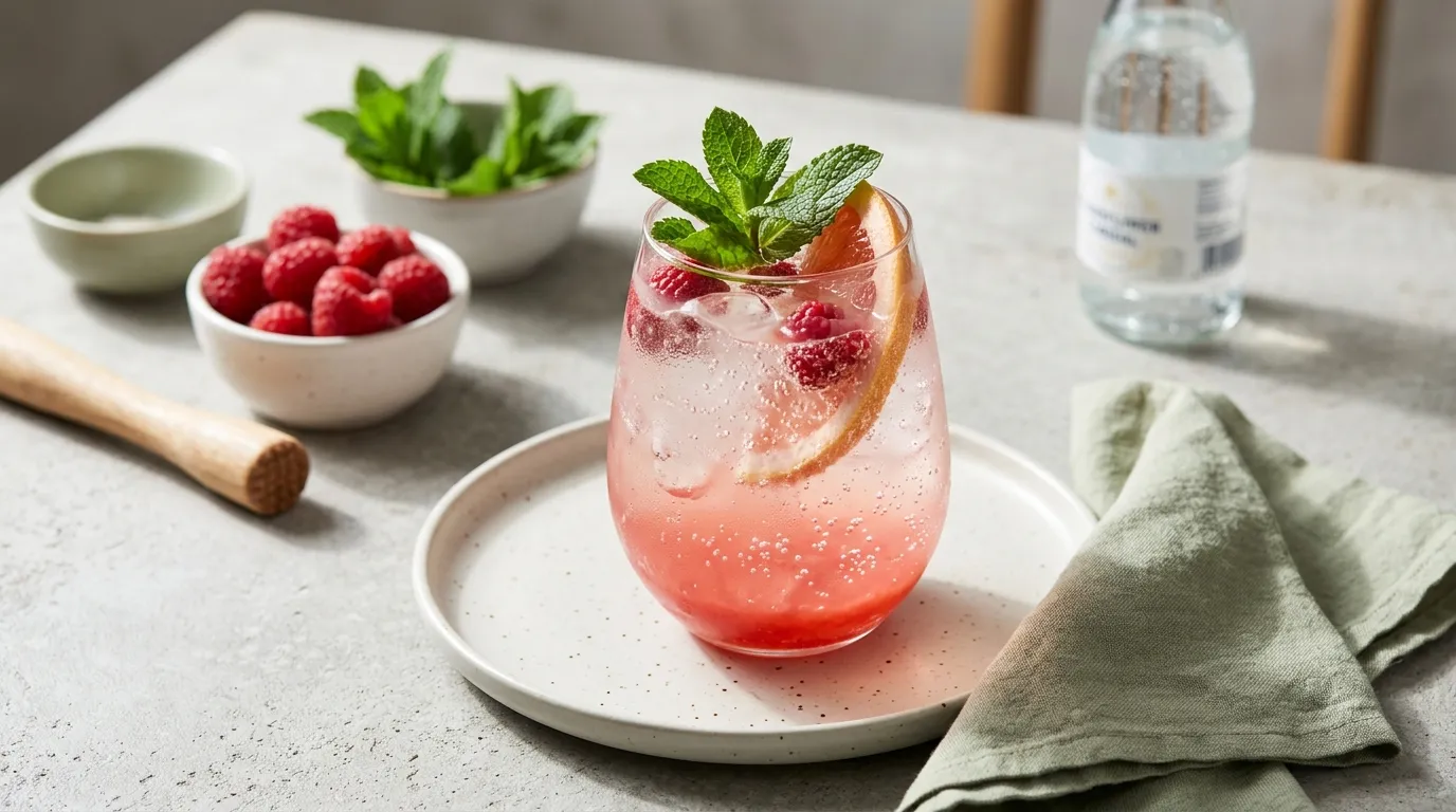 Healthy & Easy Non-Alcoholic Spring Spritz: A Quick & Simple Step-by-Step Guide
