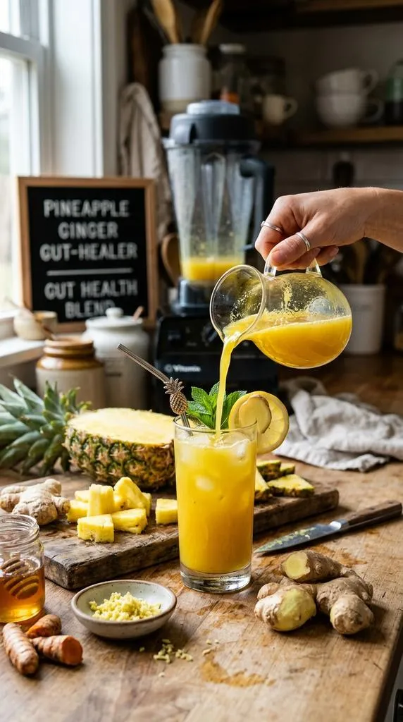 Pineapple Ginger Gut Healer