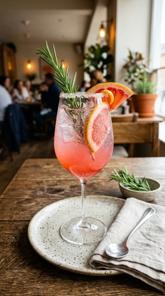 Ruby Red Grapefruit Rosemary Herbal Tart