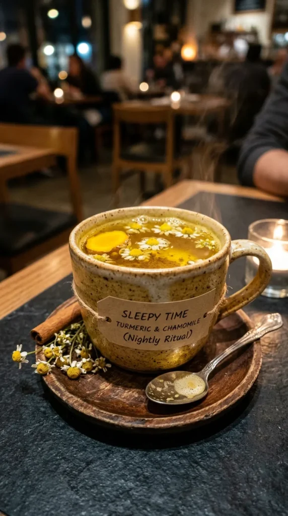 Sleepy Time Turmeric Chamomile Nightly Ritual