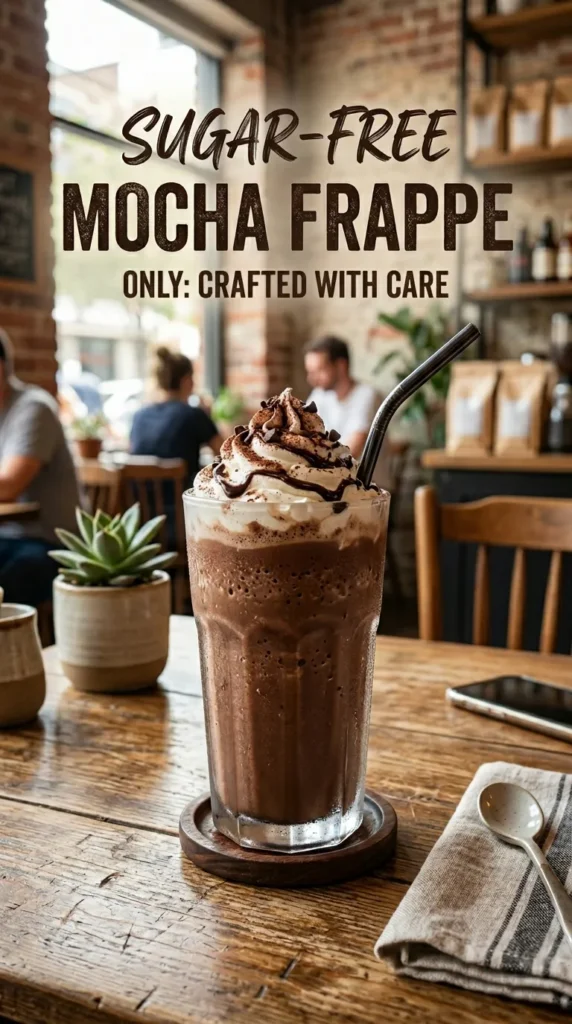 Sugar Free Mocha Frappe