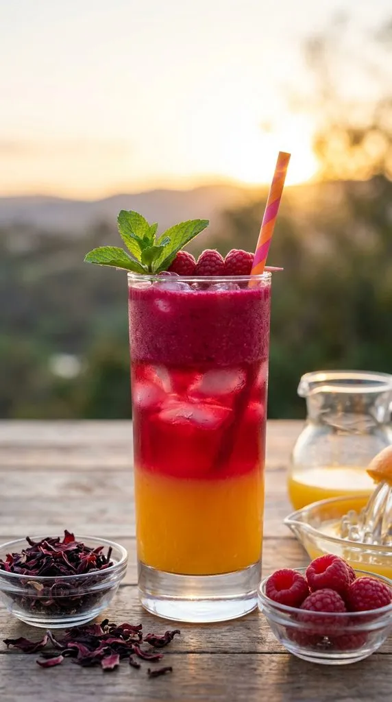 Sunset Berry Detox Juice