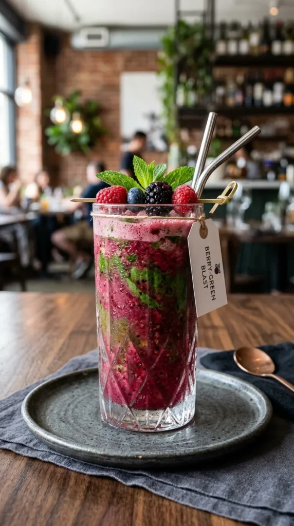 The Berry Green Blas