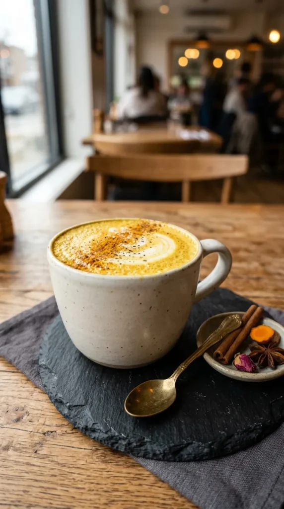 The Golden Milk Latte Dairy Free Creamy