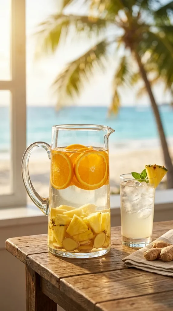 Tropical Glow Fruit Infused Water