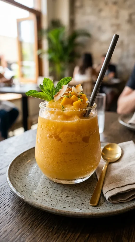Tropical Mango Kefir Slush