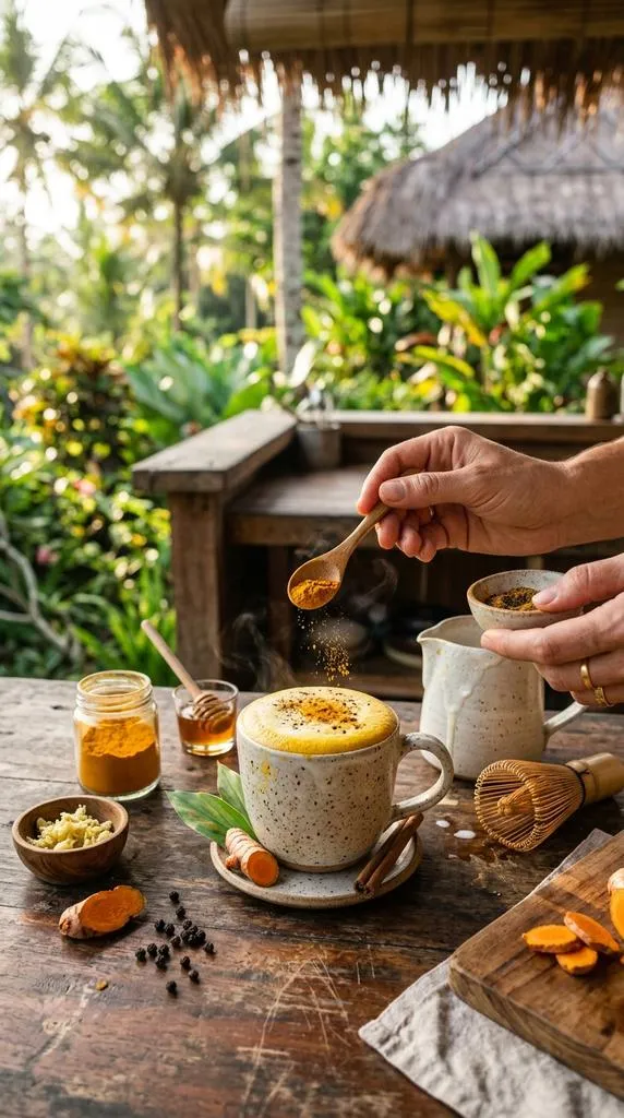 Tropical Turmeric Latte Golden Milk