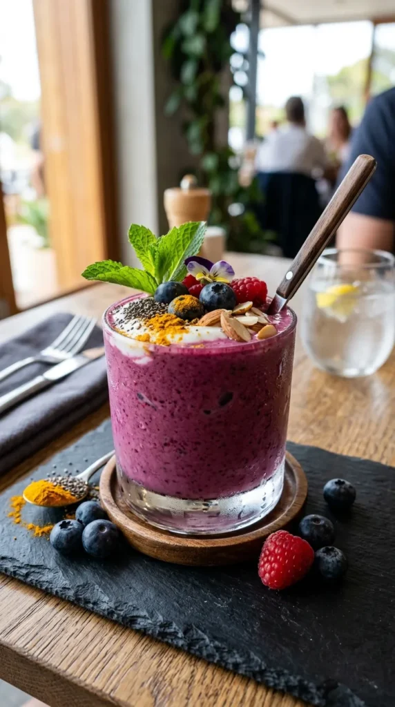 Turmeric Berry Smoothie Post Workout