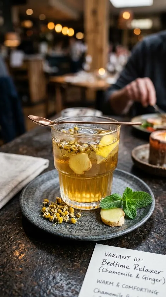Variation 10 Bedtime Relaxer Chamomile Ginger