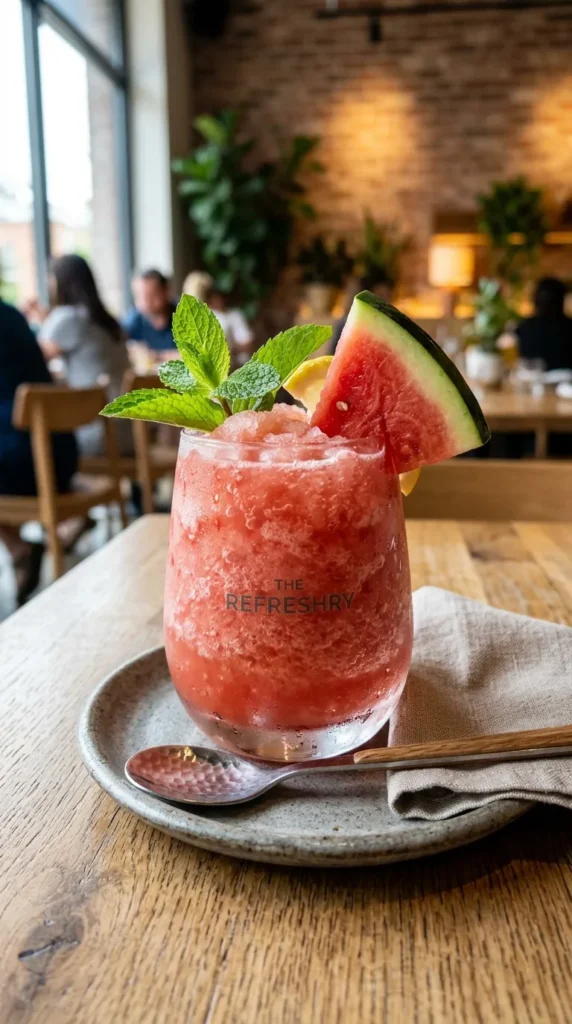 Watermelon Lemonade Slush